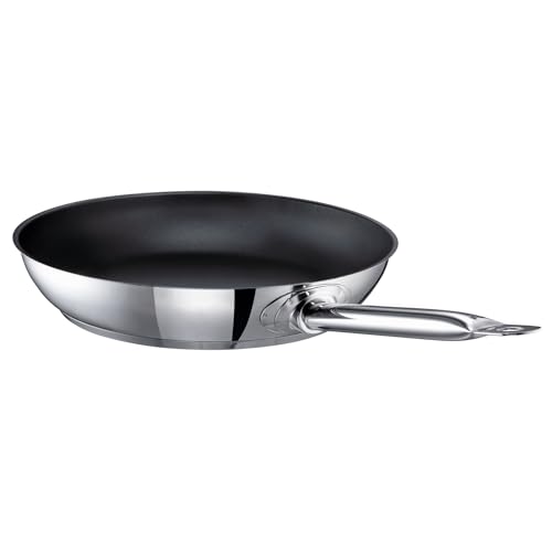 Schulte-Ufer GastroSUS Bratpfanne Industar mit DIAMAS Pro Beschichtung, 163059-32, Edelstahl, 32 cm