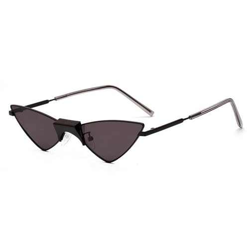 Image of Dervin UV Protected Cat Eye Classic Retro Sunglasses for Women, Metal Frame Shades for Women