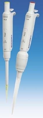 Wheaton Science Products W810010 Socorex Acura Manual 815 Single-Channel Fixed-Volume Micropipette, 46.99 mm Length, 25 µL Volume