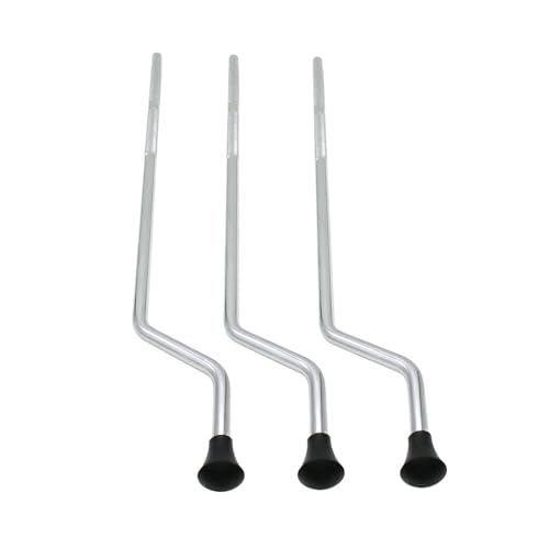 Pieds de batterie antidérapants pour percussion au sol accessoire stand lot de 3