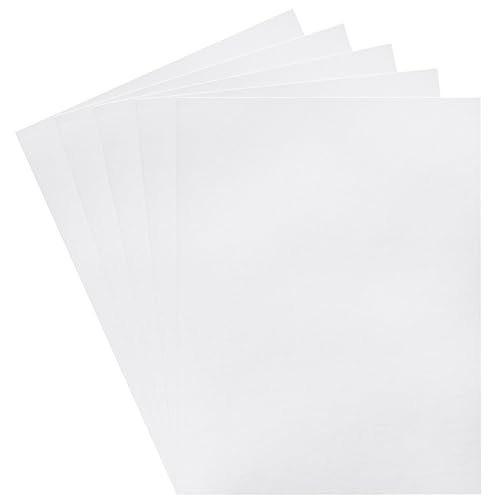 Pack of 5 1 mm Flexible Craft Felt 20 x 30 cm with Fine Wool Quality Soft Non-Woven Fabric Felt Panels for DIY Crafts Decoration for Wedding Table Decoration Easter Decoration and Sewing