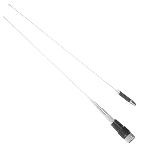 Antena de látigo CB Healvian de metal resistente y plástico para transmisiones náuticas