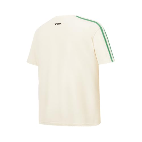 Camiseta NBA Retro Classics de manga corta para chicos amantes del baloncesto urbano color verde L 5