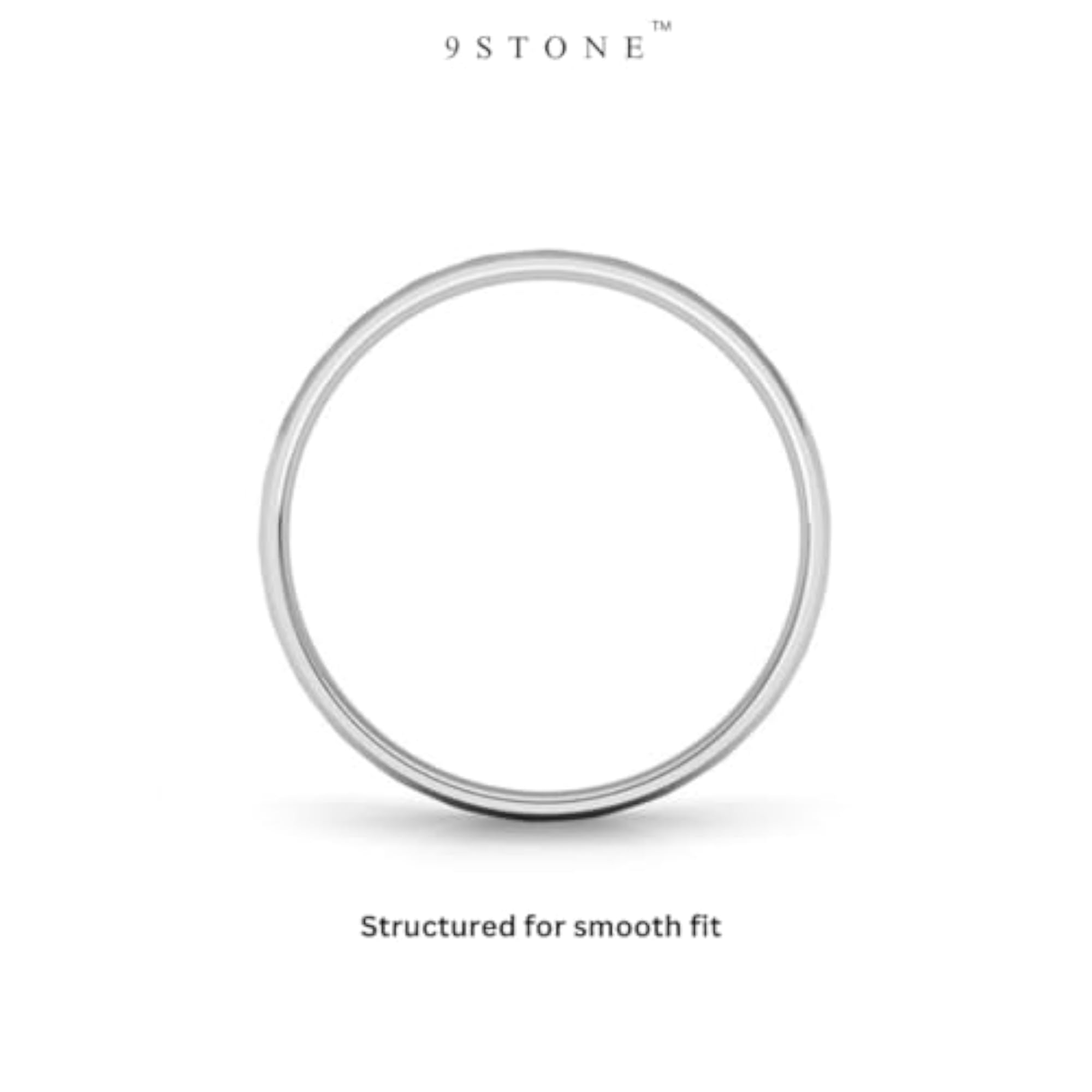Men's Premium Faceted Ceramic Ring, Waterproof