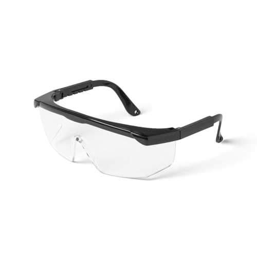 United Scientific™ Safety Glasses, Polycarbonate Lenses, Designed for light industrial work, construction, landscaping, woodworking, & more, 1 Each