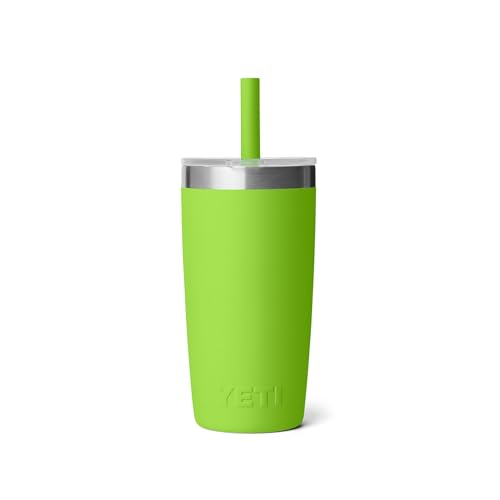 Image of YETI Rambler Jr. 10 Oz Tumbler with Silicone Straw Lid