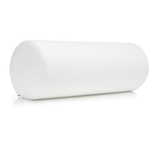 AllSett Health Large Cervical Neck Support Pillow, Memory Foam Bolster Pillow for Sleeping, Roll Pillow for Neck, Back & Shoulder Pain Relief, 17 in Length x 6 in | Removable Washable Cover