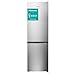 Hisense RB438N4EC2 - Frigorífico Combi No Frost, Capacidad Neta 334 L, 2 m de Alto, Compresor Inverter, ECO mode, Silencioso 39 dBA, Acabado Inox