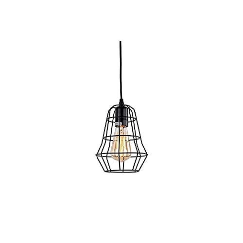 Lámpara de techo vintage E27 para iluminar comedores rústicos y cafeterías modernas 2