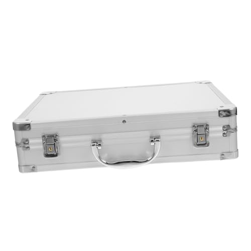Aluminum Tool Case Garage Tool Box Portable Storage Safe Documents Box Case