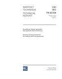 IEC/TR 62354 Ed. 1.0 b:2005, General testing procedures for medical electrical equipment