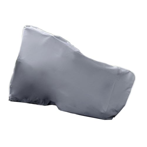 Housse imperméable grise 2.2M avec bâche antifuite universelle et boucle de sécurité extérieure