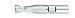 Niagara Cutter 17005570 Carbide Square Nose End Mill, Inch, Weldon Shank, TiAlN Finish, Roughing and Finishing Cut, 30 Degree Helix, 2 Flutes, 2.5