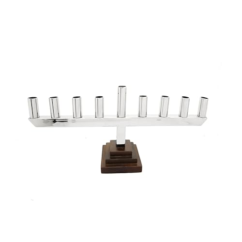 Decorative Menorah - Fits Most Hanukkah Candles - 7.5 in x 2.2 in x 8 in
