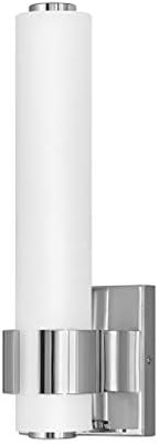 Hinkley Aiden Collection 13.5" Integrated LED 20W Bathroom Vanity Light Fixture, Chrome