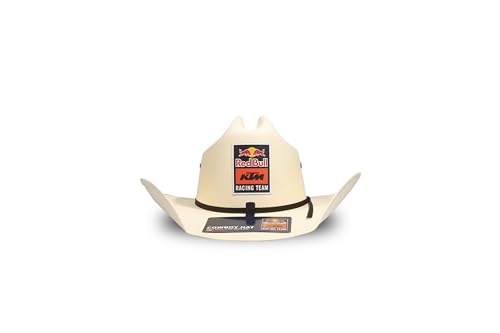 Chapeau de cowboy KTM véritable en cuir marron vintage pour homme et femme