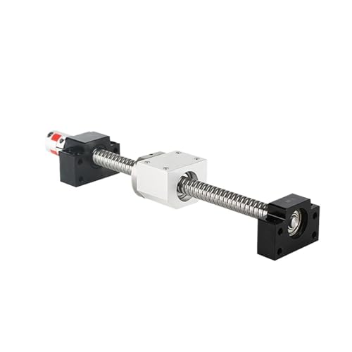 Metal Ball Screw nut 25MM Ball Screw SFU2505 End Machined + RM2505 Ball Nut + BK20 BF20 End Support+ Coupler 17x14mm(750mm)