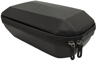 Bike Handlebar Bag Balance Car EVA Waterproof Front Bag 4.2qt Capacity Scooter Bicycle Hanging Bag Accessories Black
