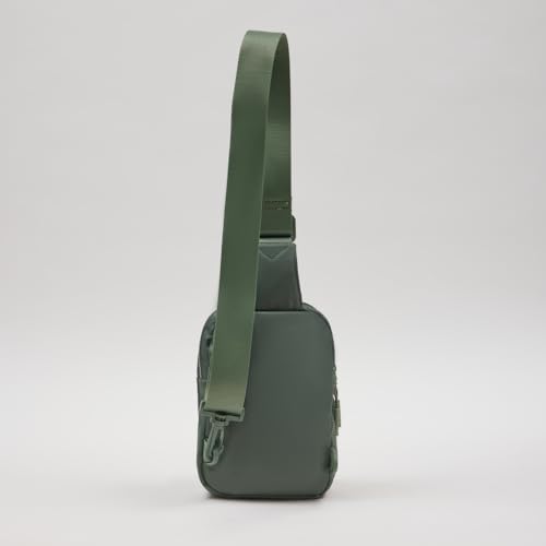 VAKAER Convertible Sling Backpack for Women & Men – Lightweight 3-in-1 Crossbody Daypack with Adjustable Strap, Anti-Theft Pocket, Water-Resistant Small Travel Bag (Green)4