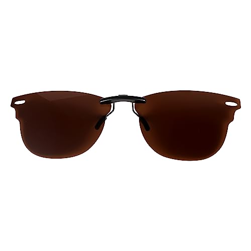 Image of Polarized CLIP-ON Sunglasses for Ray-Ban Clubmaster RB5154 (RX5154) 51-21-145