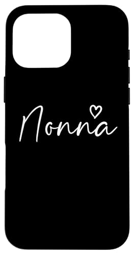 Nonna Gifts For Women Grandma Heart Mother's Day Nonna スマホケース iPhone 16 Pro Max 用