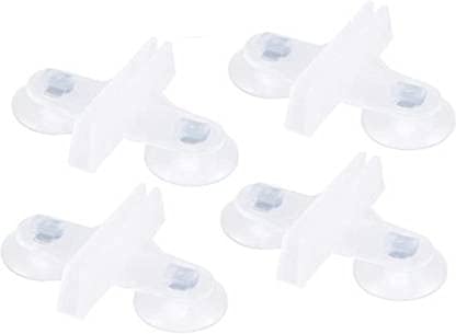 Kapoor pets™ Aquarium Segregation Board Clip- Sucker Clip Fish Tank Plate Clamp Durable Pratical Lightweight Aquarium Glass Clip 4 pc Aquarium Tool (B099KD2FV8) Amazon Price History, Amazon Price Tracker