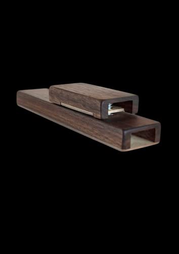 Kazoo en bois de noyer instrument de musique acoustique original