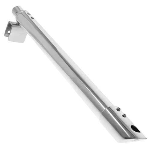 ANDRESLAD Barra de Soporte para Puerta de Ducha sin Marco Acero Inoxidable para Vidrio Barra Fija Estable para Panel de Baño