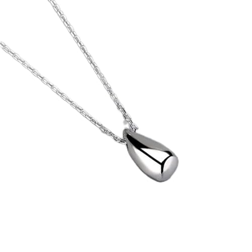 Chaîne de gouttes d'eau LXGGUC élégante pour femme : collier moderne et chaîne de cou chic