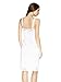Ilusion 2012 - Slip Dress for Women – Anti-Static Fabric, Adjustable Straps, Loose Fit – Underdress Slip, No Show Lines - White, Size 34