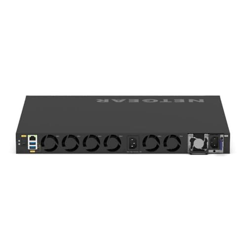 Image of Netgear AV Line M4350-32F8V Ethernet Switch - Manageable - 25 Gigabit Ethernet - 10GBase-X, 25GBase-X - 3 Layer Supported - Modular - 420 W Power Consumption - Optical Fiber - 1U High - Rack-mountable