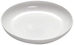 9" LOMEY Designer Dish, White, 12 case