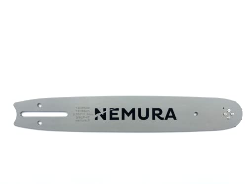 Guide Chaîne pour Tronçonneuse Echo avec Coupe 33 cm 3/8"LP - Jauge 1,3 mm - Pièces Détachées Outillage - Montage Chaîne 47 Maillons Entraîneurs - Nemura Cover
