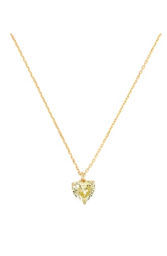Kate Spade New York My Love August Pendant Necklace Peridot One Size