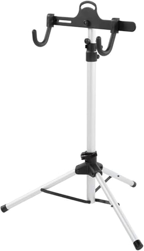 三角形のディスプレイスタンド 自転車修理ラック メンテナンススタンド 伸縮可能 高さ調節可能 アルミニウム合金 Tasydi