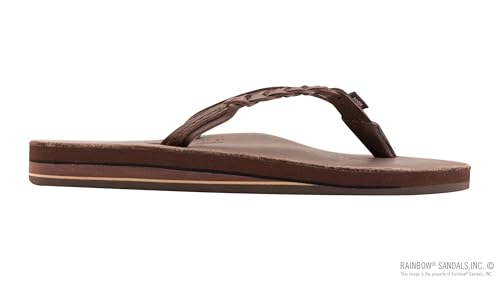 Image of Rainbow Sandals Women's Double Layer Flirty Braidy Premier Leather w /Single Braided Strap