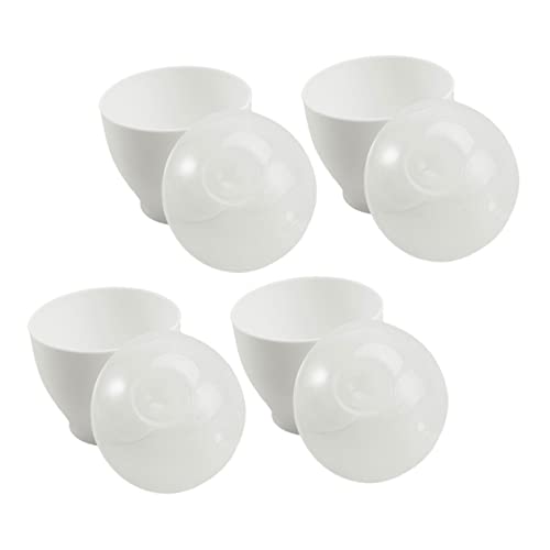 BRIGHTFUFU Egg Cookers Microwave Egg Maker Cups for Stove Top Easy to Use and Clean for Breakfast