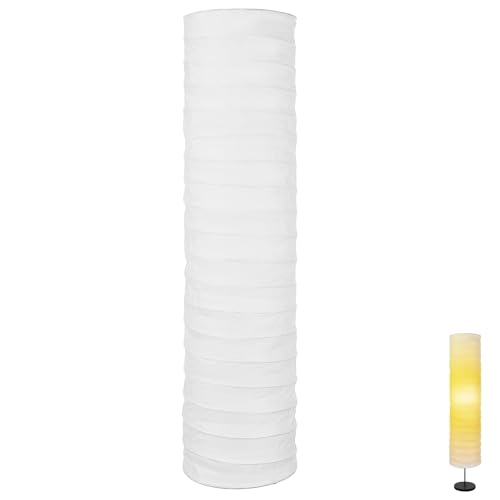 Paper Lamp Shade, Floor Lamp Shade, Rice Paper Lampshade, 37.4 X 8.66 in Floor Light Cover Replacement for Living Room Home Hotel Bedside Desk
