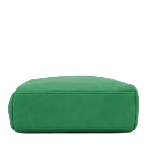 Image of FashionPuzzle Triple Zip Small Crossbody Bag