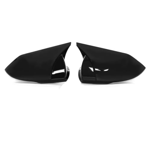 Coques de rétroviseurs extérieurs Hyundai Elantra 2021 2022 paire de coques noir brillant