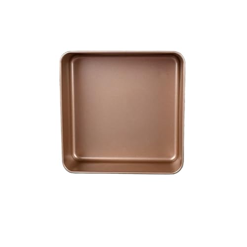 Moule de cuisson carré antiadhésif acier carbone résistant chaleur pour brownie 6"