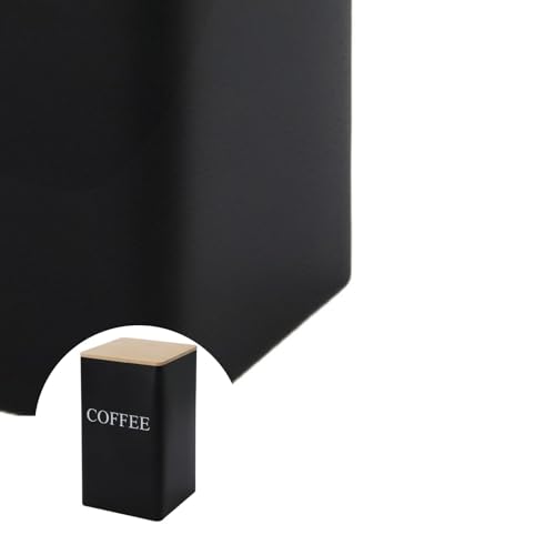Contenedor de Té metálico con tapa de madera sellada miniatura 6