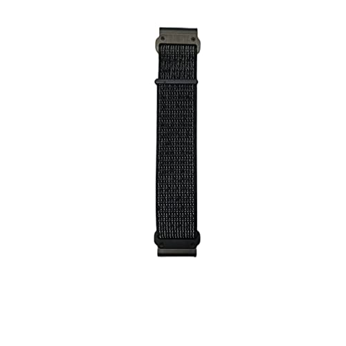 JJWASR Until You Pulsera de Correa de liberación rápida de Nailon Suave de Colores de 22mm for Garmin for Fenix5 for 5Plus for 6 for 6Pro for 7 Instinct Pulsera de Reloj (Band Color : Green 22mm)