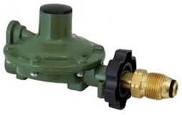Marshall Excelsior Company MEGR-230-9 Single Stage Regulator SN Excess Flow POL W/PLSTC HND WHL X1/4IN FNPT 3/8IN FNPT