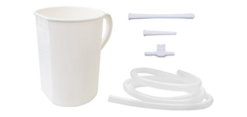 Kit de lavement pour irrigation intestinale et vaginale de 2L contre les ballonnements
