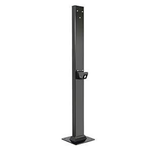 Ev-opladerhouder, universele EV-oplaadstandaard, oplaadzuil, laadpaal, ev-opladerhouder, oplader voor buiten (22 x 16 x 145 cm/9 x 6 x 57 inch)