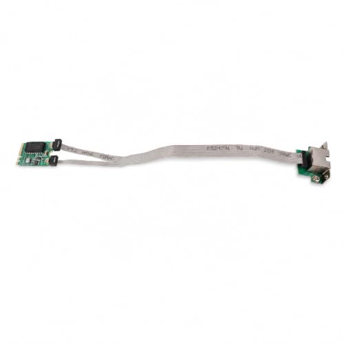 Adaptador Ethernet M.2 A+E, expansión estable de red PCIe Gigabit con chipset RTL8111H, puerto RJ45 de 1000 Mbps para escritorios y servidores, PCB, 1 unidad miniatura 1
