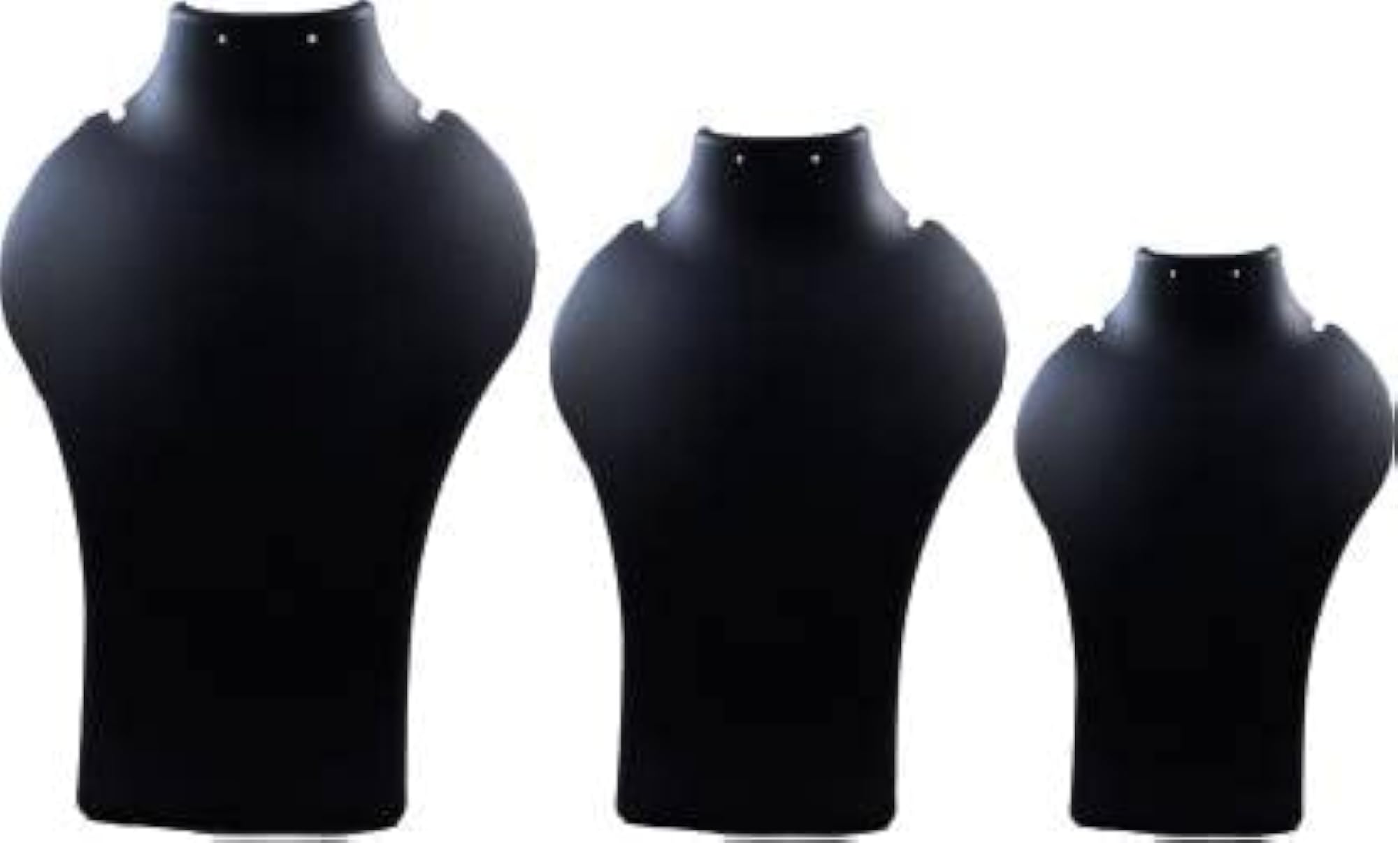 Black Plastic Jewellery Display Stand Combo Pack of 3
