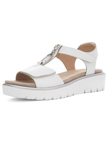 Sandale Bilbao blanc : chaussure d'été élégante et confortable pour femme