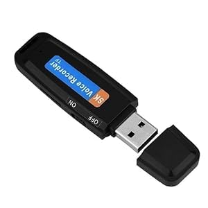 MZYLLN USB Pen Drive Voice Recorder, SPY Audio Recorder Device, Clear Audio Hidden Recording USB Pen Drive Voice Recorder Memory Card Slot Original Brand-picture-29